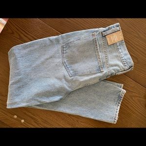 Madewell - classic straight full length jeans